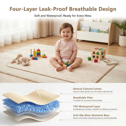 Cotton Baby Diaper Changing Mat