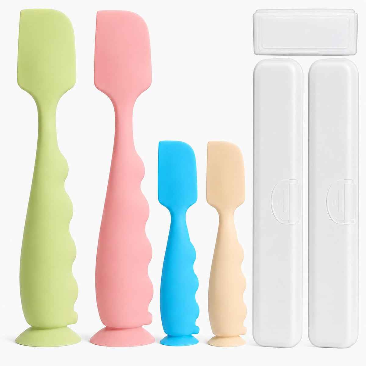Butt Spatula Baby Diaper Cream Spatula 4 Pack-Butt Paste spatula