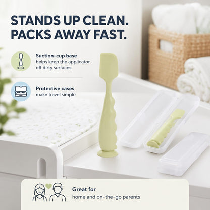 Butt Spatula Baby Diaper Cream Spatula 4 Pack-Butt Paste spatula
