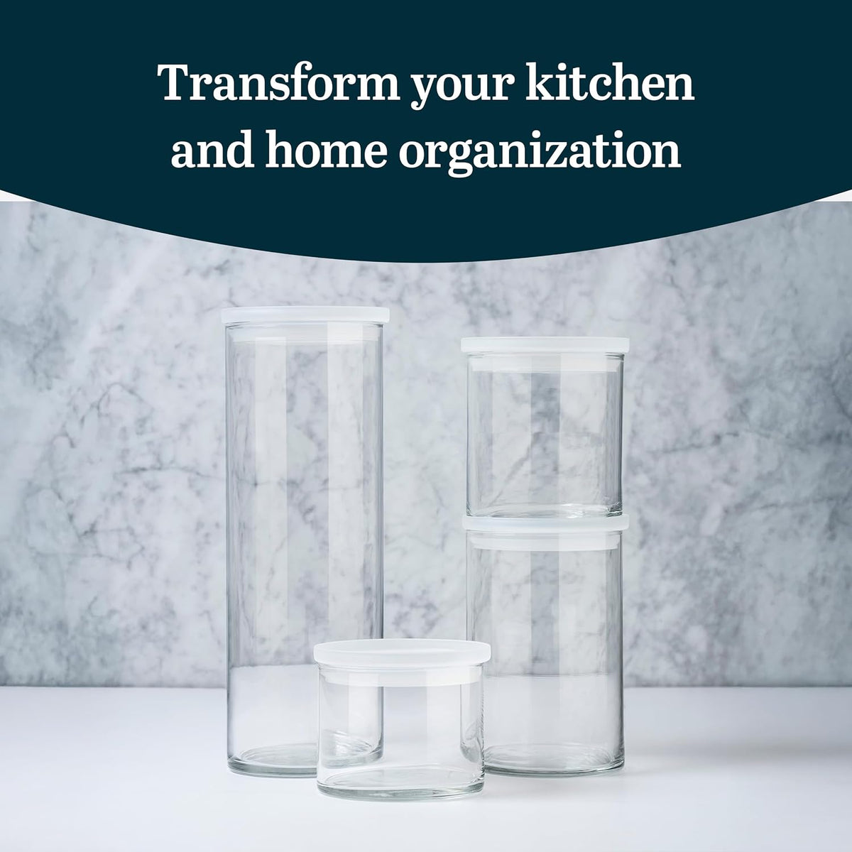 Small Glass Bowls with Lids Set of 8, Food Storage Prep Containers