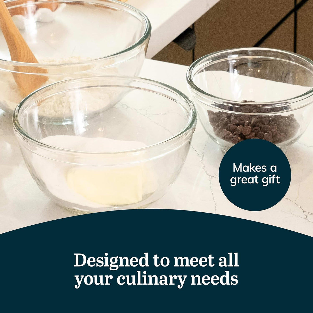 Small Glass Bowls with Lids Set of 8, Food Storage Prep Containers