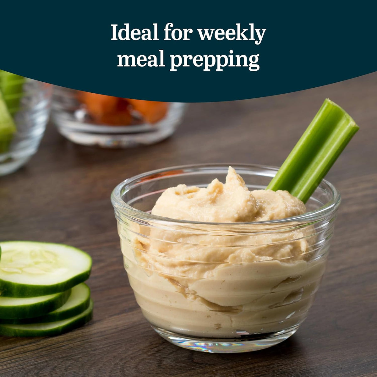 Small Glass Bowls with Lids Set of 8, Food Storage Prep Containers