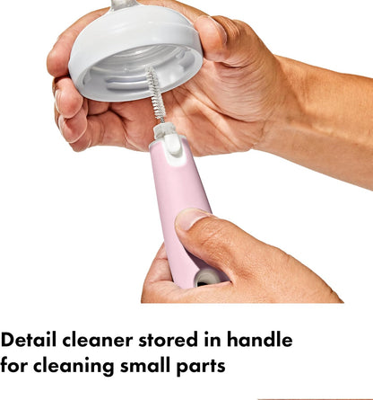 Baby Bottle Brush with Nipple Cleaner, Baby Bottle Cleaner, Blossom