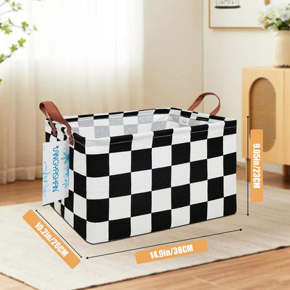 Rectangular Collapsible Boys Racecar Storage Basket Nursery Organizer - Colors A