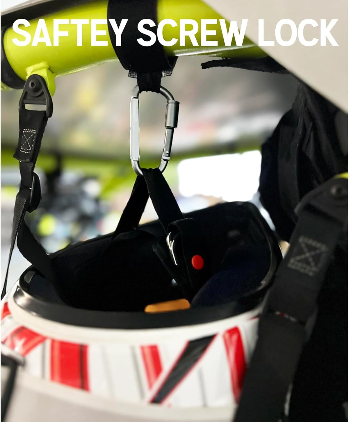 UNIGT 2 Pack UTV Hook for Hanging Headsets, Helmet and Goggles No-Slip