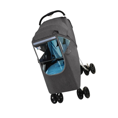 Multifunctional Strollers Cover Thermal Insulated Ventilated Mesh Transparent View Protections Strollers Rain Shielding
