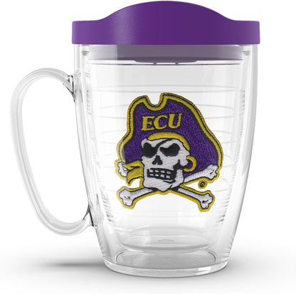 Tervis Made in USA Double Walled University of Alabama Crimson Tide Insulated Tumbler Cup Keeps Drinks Cold & Hot, 16oz Mug, Emblem - Colors F