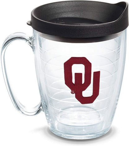 Tervis Made in USA Double Walled University of Alabama Crimson Tide Insulated Tumbler Cup Keeps Drinks Cold & Hot, 16oz Mug, Emblem - Colors F