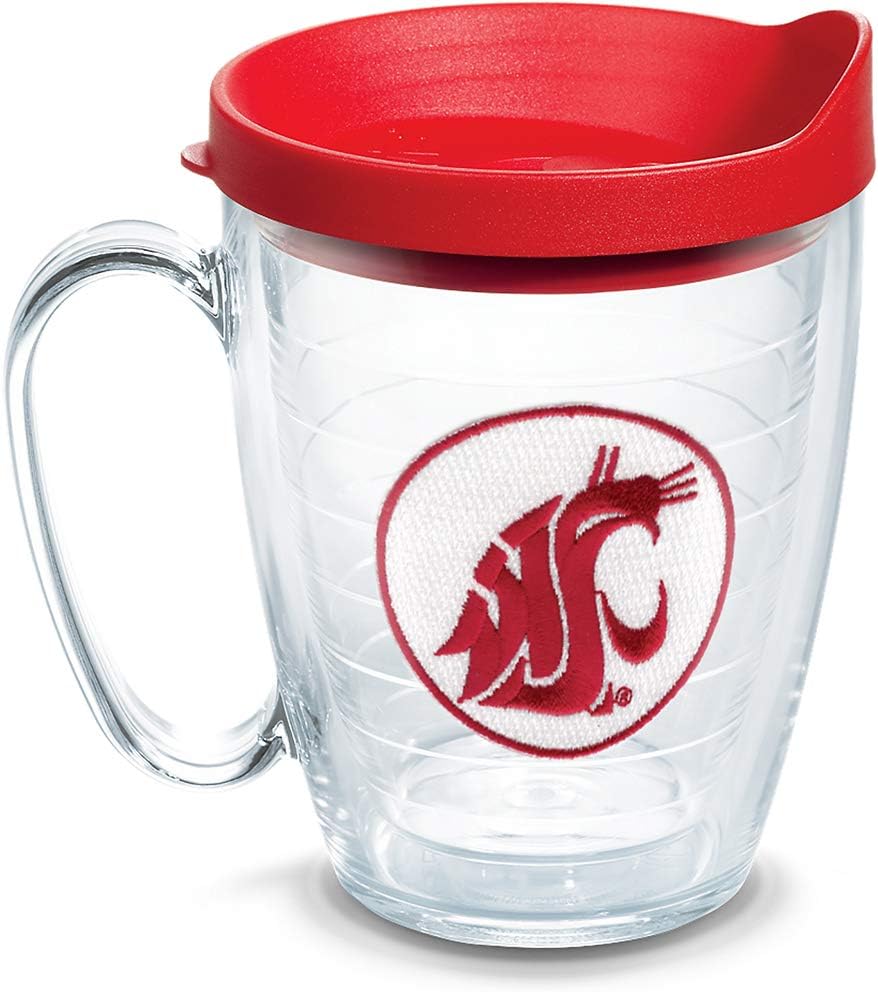 Tervis Made in USA Double Walled University of Alabama Crimson Tide Insulated Tumbler Cup Keeps Drinks Cold & Hot, 16oz Mug, Emblem - Colors F