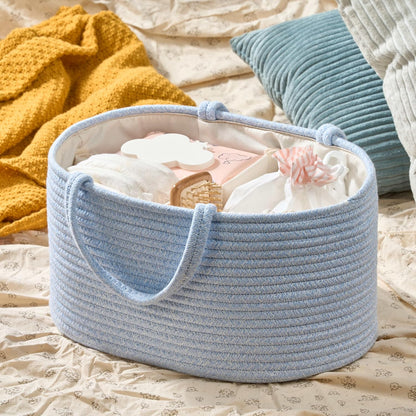 Diaper Caddy Organizer, Gift Basket for Baby Shower, Newborn Essentials