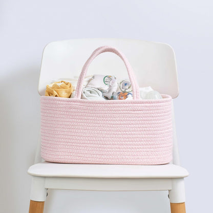 Diaper Caddy Organizer, Gift Basket for Baby Shower, Newborn Essentials