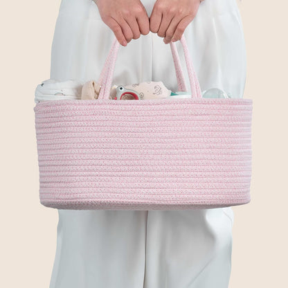 Diaper Caddy Organizer, Gift Basket for Baby Shower, Newborn Essentials