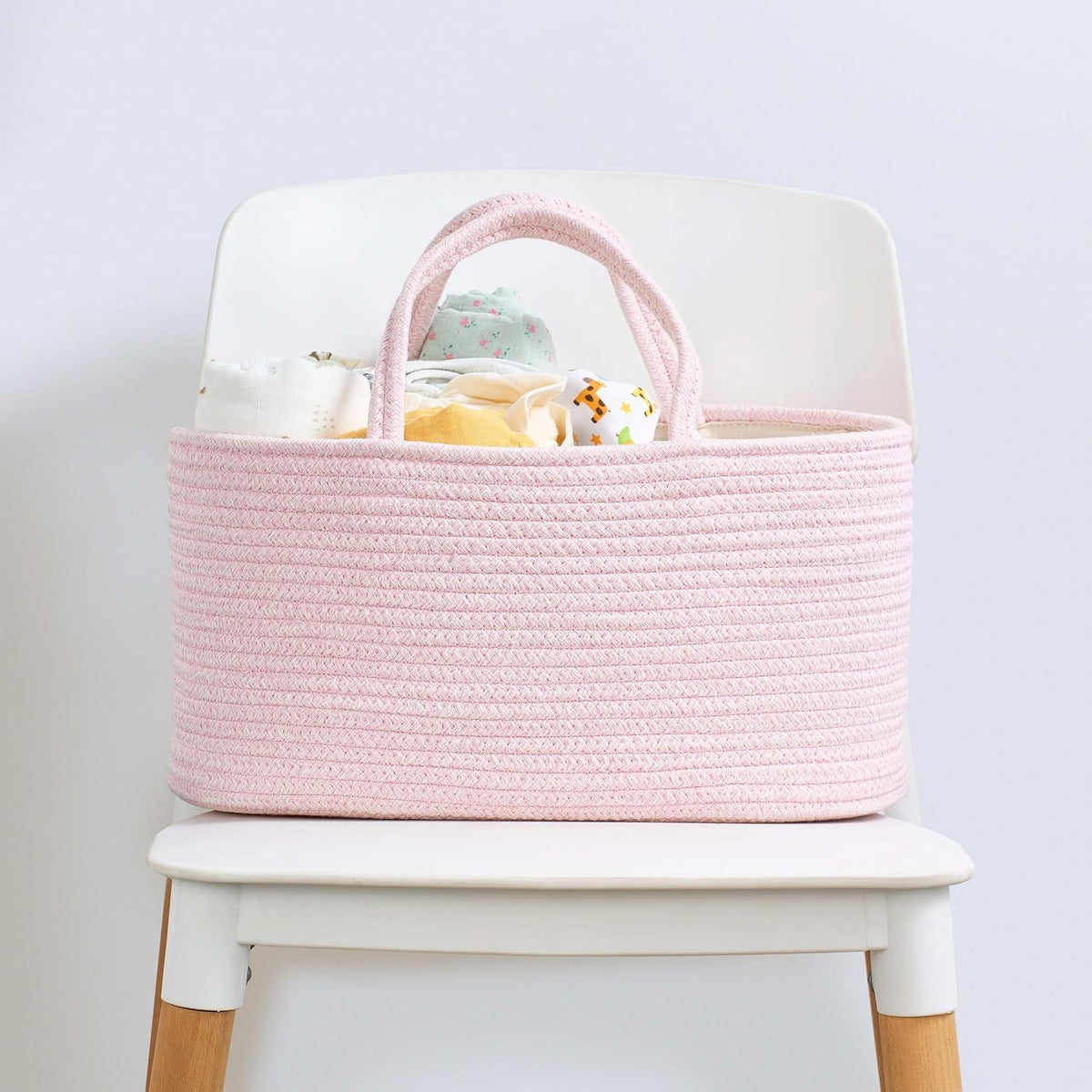 Diaper Caddy Organizer, Gift Basket for Baby Shower, Newborn Essentials