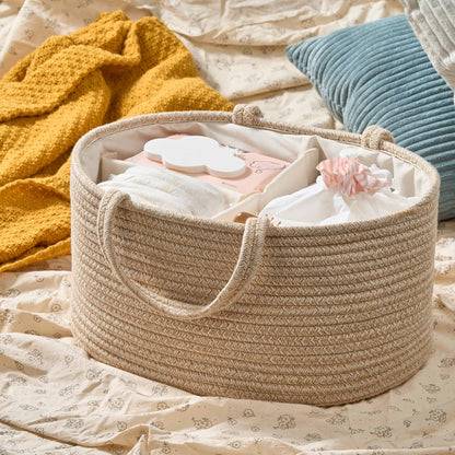 Diaper Caddy Organizer, Gift Basket for Baby Shower, Newborn Essentials