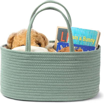 Diaper Caddy Organizer, Gift Basket for Baby Shower, Newborn Essentials