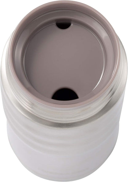 Twist Travel Mug – Slim Vacuum Insulated Ceramic-Lined Thermos | Twist Travel Mug: Slim, Vacuum Insulated Stainless Steel Thermos for Pure Flavor, Spill-Proof, 12oz & 17oz Options