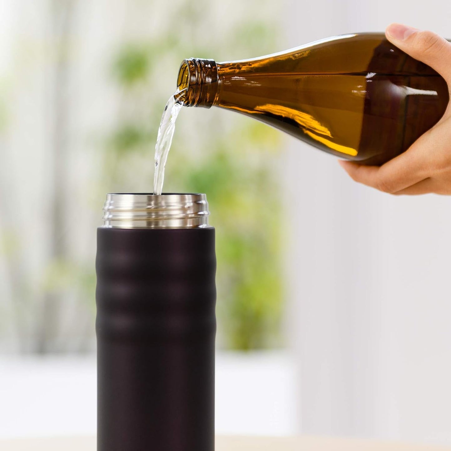 Twist Travel Mug – Slim Vacuum Insulated Ceramic-Lined Thermos | Twist Travel Mug: Slim, Vacuum Insulated Stainless Steel Thermos for Pure Flavor, Spill-Proof, 12oz & 17oz Options