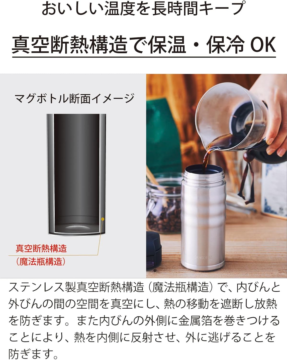 Twist Travel Mug – Slim Vacuum Insulated Ceramic-Lined Thermos | Twist Travel Mug: Slim, Vacuum Insulated Stainless Steel Thermos for Pure Flavor, Spill-Proof, 12oz & 17oz Options