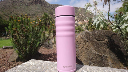 Twist Travel Mug – Slim Vacuum Insulated Ceramic-Lined Thermos | Twist Travel Mug: Slim, Vacuum Insulated Stainless Steel Thermos for Pure Flavor, Spill-Proof, 12oz & 17oz Options
