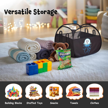 95L Toy Storage Basket Box Chest for Boys Baby Toddler Kids