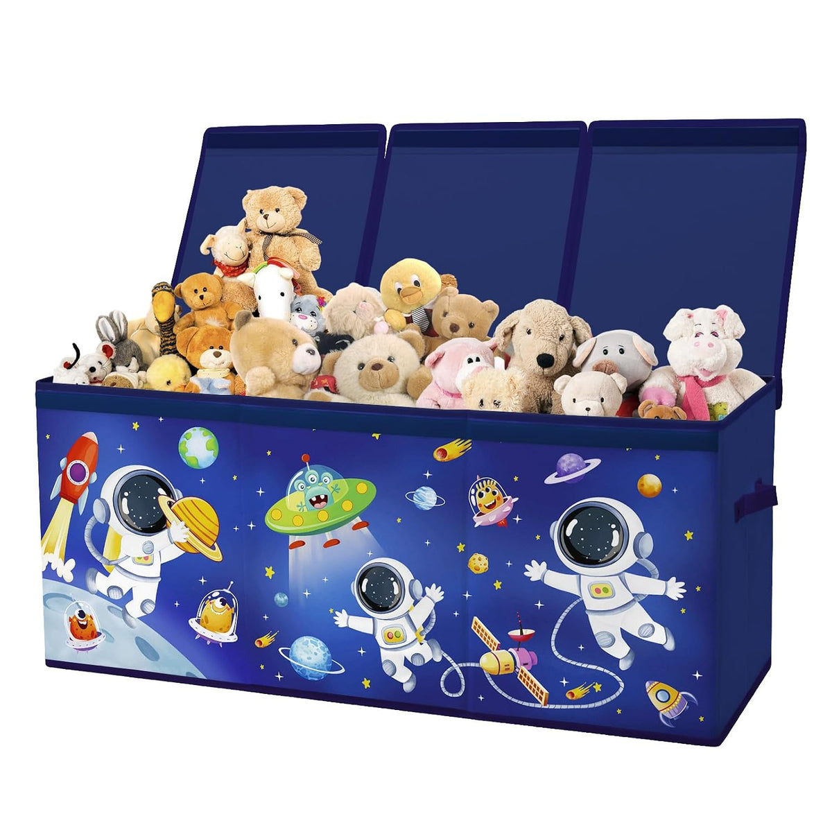 Toy Storage Box with Lids Extra Large Collapsible Toy Box Chest for Kids