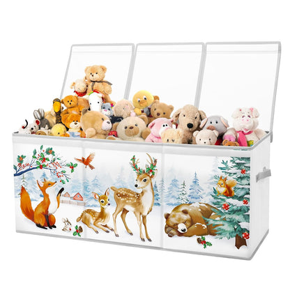 Toy Storage Box with Lids Extra Large Collapsible Toy Box Chest for Kids