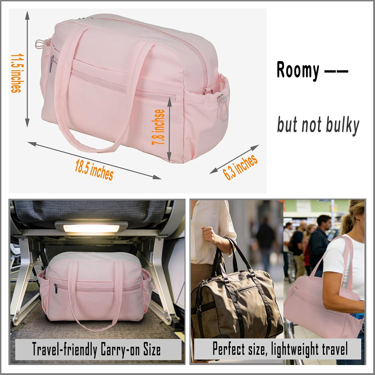 Medium Diaper Bag Tote, Shoulder & Crossbody Mom Bag