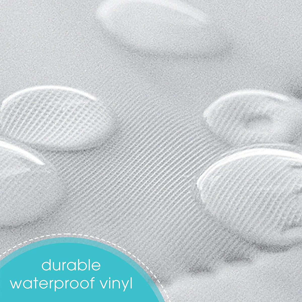 Contoured Changing Pad – Includes Waterproof Changing Liner and Safety Fastening Strap with Quick-Release Buckle