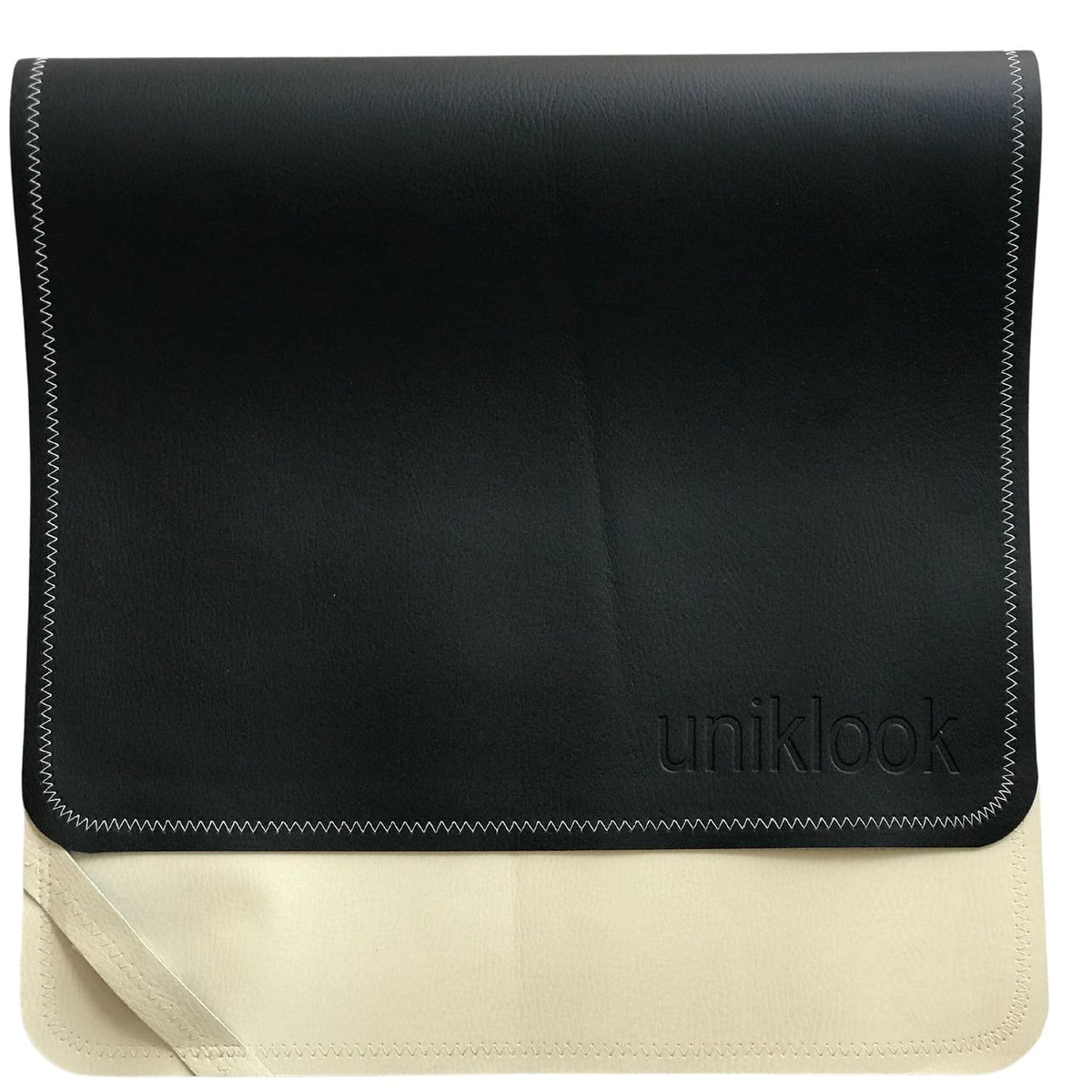 Leather Portable Changing Pad - Vegan Leather - Travel Baby Changing Mat - Multipurpose Portable Diaper Change Station Waterproof 14"x22"