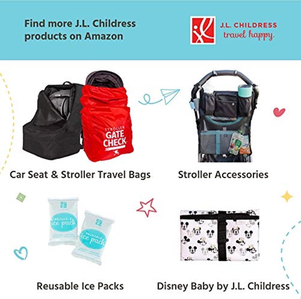 J.L. Childress Pack N Protect Bag for Baby Bottles & Glass Baby Food Jars