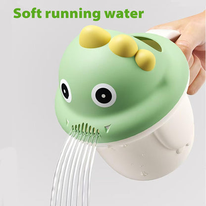 Baby Bath Rinse Cup, Shampoo Bath Rinser with Easy-Grip Handle, Tear-Free Design for Infants, Toddlers and Kids (Pink)