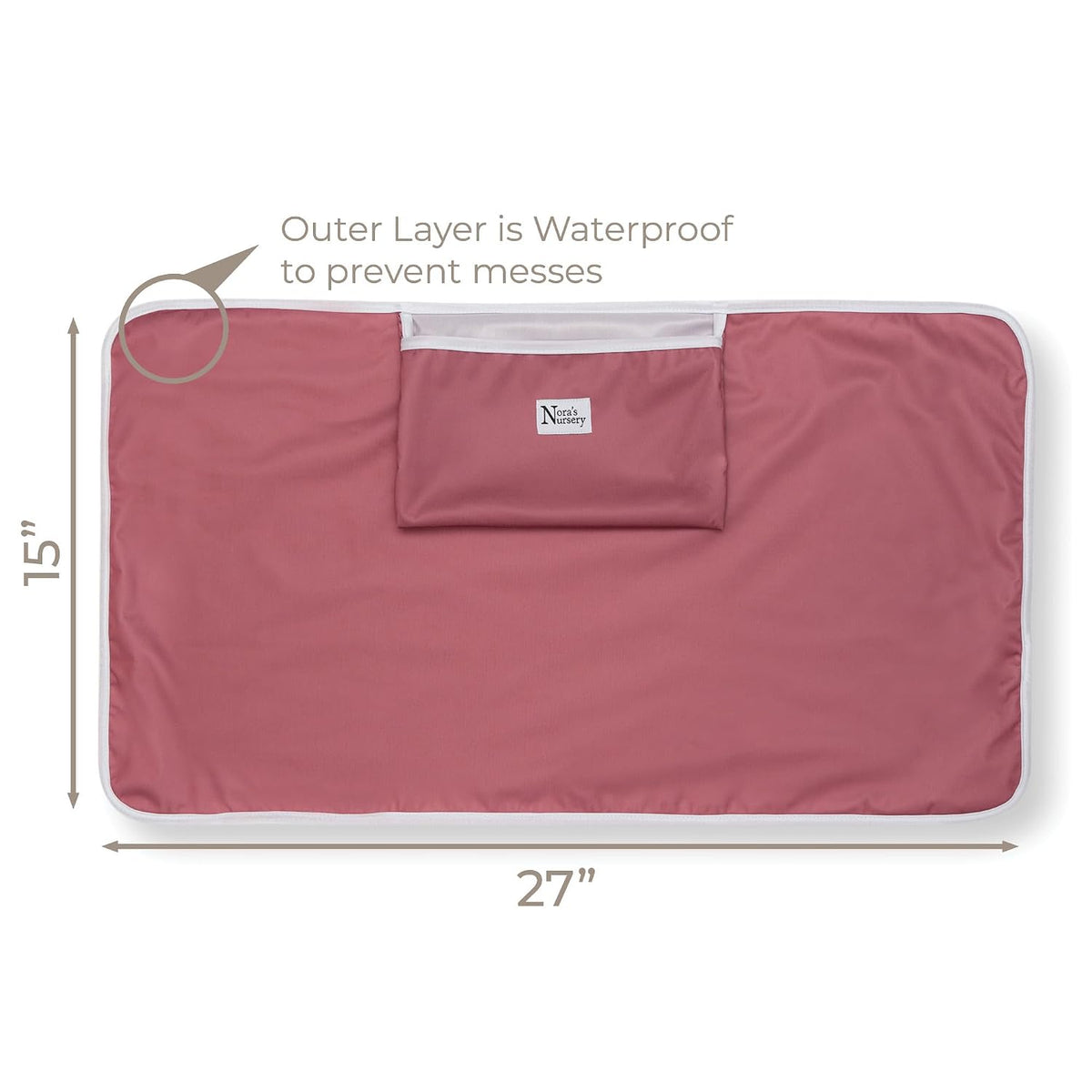 Portable Baby Diaper Changing Pad Mat + Reusable Baby Wipes
