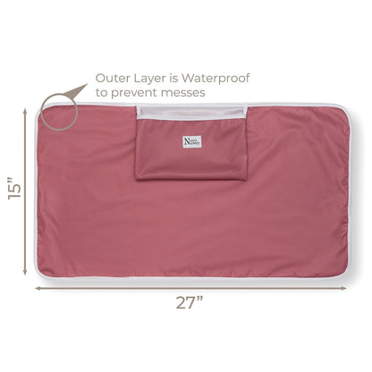 Portable Baby Diaper Changing Pad Mat + Reusable Baby Wipes