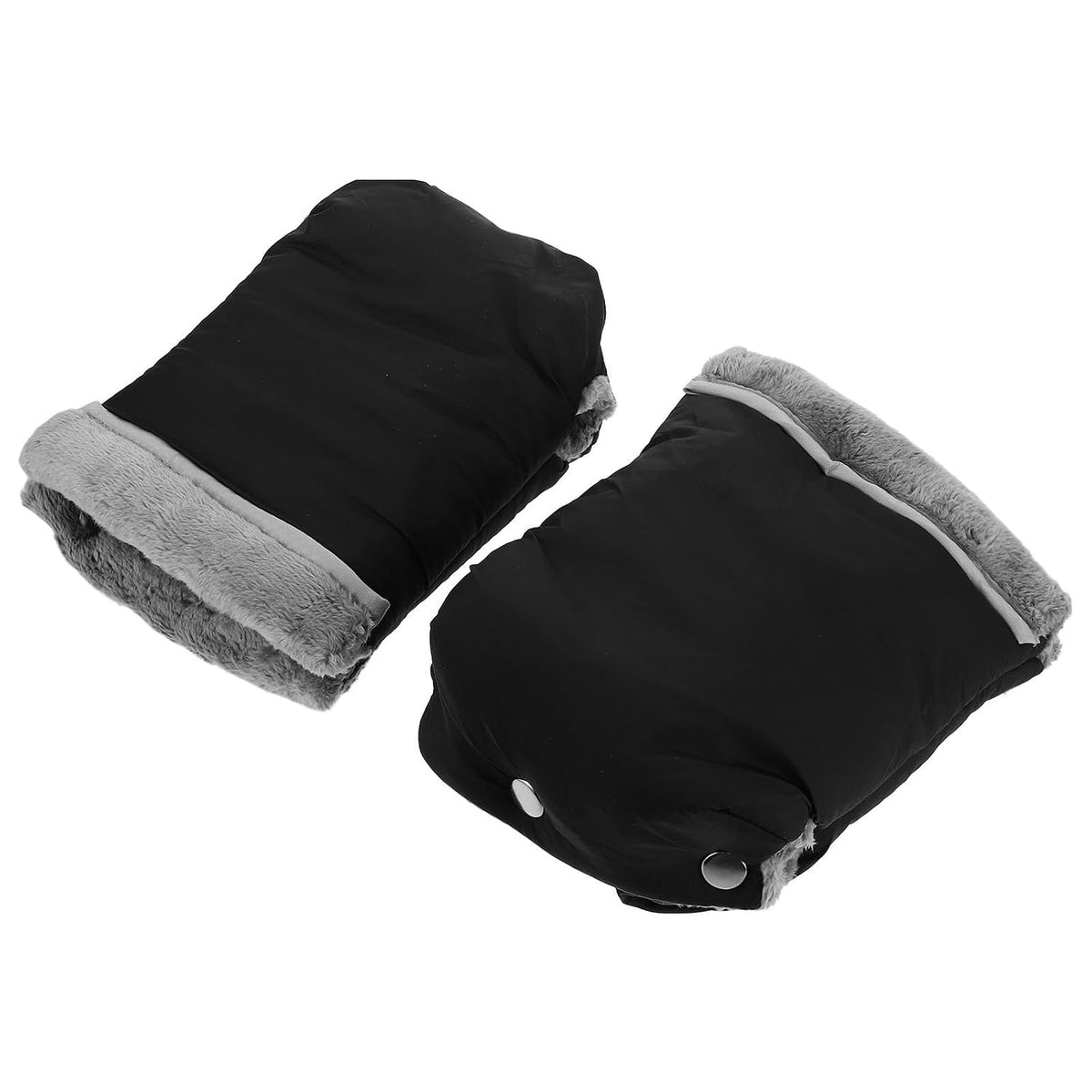 Waterproof Stroller Gloves for Parents and Caregivers with Thermal Insulation and Plush Velvet Material, Lightweight Pushchair Hand Warmers for Outdoors and Long Stroller Journeys
