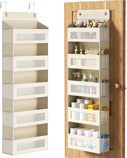 6-Tier Over The Door Organizer 44 lbs Capacity fit Standard Doors
