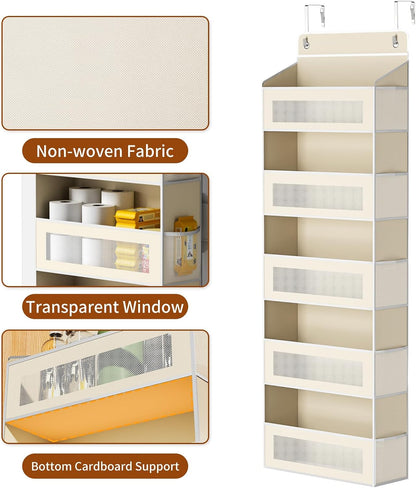 6-Tier Over The Door Organizer 44 lbs Capacity fit Standard Doors