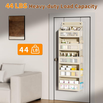 6-Tier Over The Door Organizer 44 lbs Capacity fit Standard Doors
