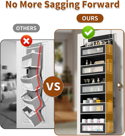 6-Tier Over The Door Organizer 44 lbs Capacity fit Standard Doors
