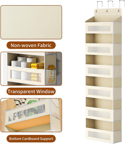 6-Tier Over The Door Organizer 44 lbs Capacity fit Standard Doors