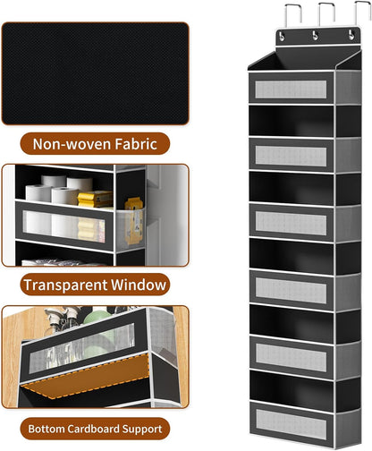 6-Tier Over The Door Organizer 44 lbs Capacity fit Standard Doors