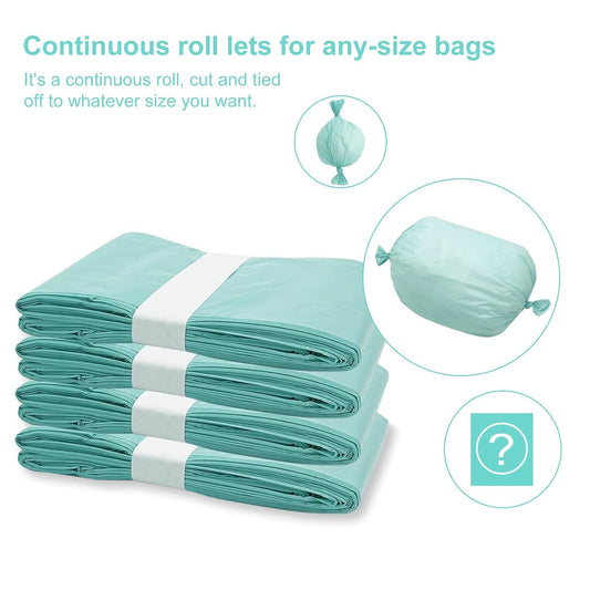 4 Pack Diaper Liner Refills Compatible with Janibell Akord 280 Slim Model, Lasts Over 500 Adult Briefs