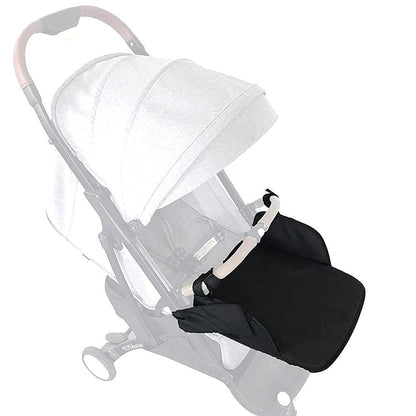 Universal Stroller Footrest Extension, Extended Seat, Easy Installation, Wide Range of Applications for Baby Strollers (Black)