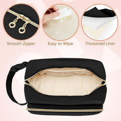 Breastmilk Cooler Bag with 4 Ice Packs for Breastfeeding Moms, Pink