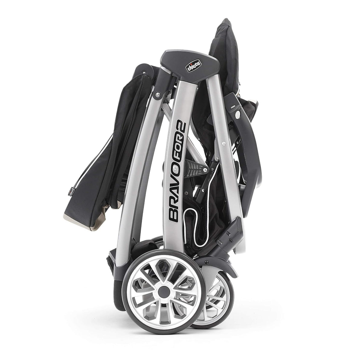 Chicco BravoFor2 Standing/Sitting Double Stroller w/Child & Parent Tray
