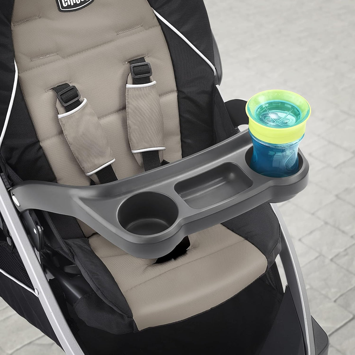 Chicco BravoFor2 Standing/Sitting Double Stroller w/Child & Parent Tray