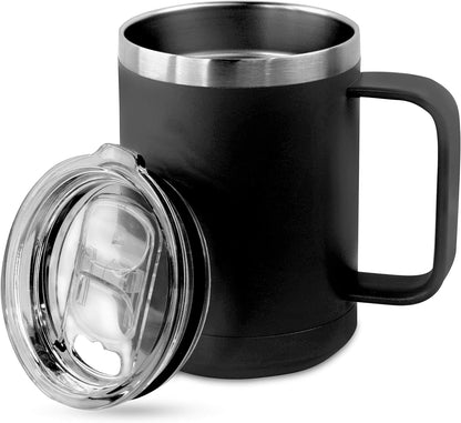 Personalized Stainless Steel Vacuum Double Insulated Travel Tumbler Coffee Mug w/Splash Proof Slider Lid| Custom Laser Engraved 44 Options | Hot & Cold Drink Use (Maroon-Custom, 20oz)