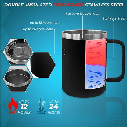 Personalized Stainless Steel Vacuum Double Insulated Travel Tumbler Coffee Mug w/Splash Proof Slider Lid| Custom Laser Engraved 44 Options | Hot & Cold Drink Use (Maroon-Custom, 20oz)