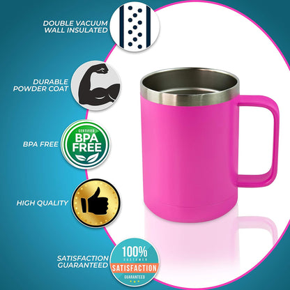Personalized Stainless Steel Vacuum Double Insulated Travel Tumbler Coffee Mug w/Splash Proof Slider Lid| Custom Laser Engraved 44 Options | Hot & Cold Drink Use (Maroon-Custom, 20oz)