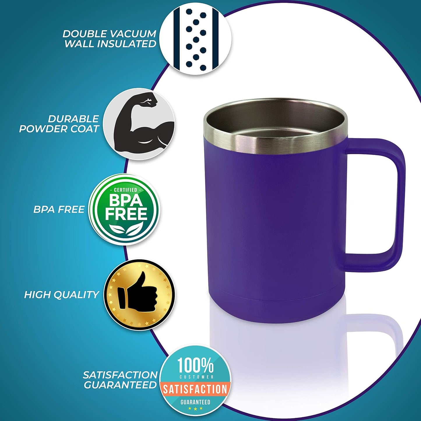 Personalized Stainless Steel Vacuum Double Insulated Travel Tumbler Coffee Mug w/Splash Proof Slider Lid| Custom Laser Engraved 44 Options | Hot & Cold Drink Use (Maroon-Custom, 20oz)