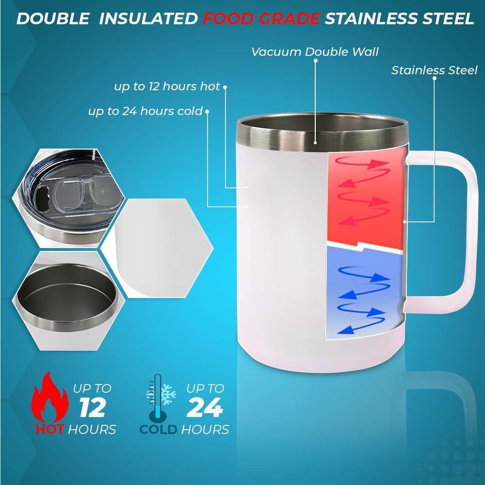 Personalized Stainless Steel Vacuum Double Insulated Travel Tumbler Coffee Mug w/Splash Proof Slider Lid| Custom Laser Engraved 44 Options | Hot & Cold Drink Use (Maroon-Custom, 20oz)